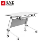 New design combination folding training table wooden for office