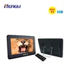7 inch smart tv portable dvb-t2 TFT LED/LCD TV Monitor digital rechargeable television