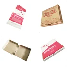 China Supplier Cheap Custom Corrugated Board Flat Folding Packaging Pizza Cake Pastry Packing Box Printed Color Box