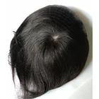 Silk Base Closure Technique Women's Toupee Human Hair Base Toupee Wig Super Fine Swiss Lace Human Hair Toupee for Women