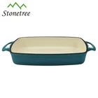 Wholesale Enamel Cast Iron Baking Pan Cookware