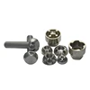 Stainless carbon steel anti theft hub screw nuts security round lock nut