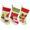 Classy Christmas Stocking Sock Santa Claus,Reindeer,Snowman Xmas Candy/Gift Bag