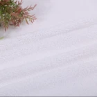 Home textile warp knitting sofa terry fabric white polyester coral blanket fabric for bedding