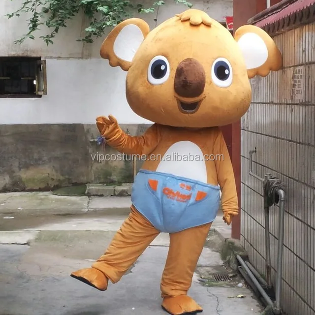 cute cartoon koala bear mascot costume adult halloween costume