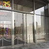 shopping mall store stainless steel frame with glass entry front door