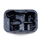 JAZZI 2016 Top Quality CE ROHS SAA Approval Indoor Balcony Spa Hot Tub SKT335A
