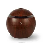 Wooden Aroma Oil Essential Nebulizer Mini Portable Air Purifier Scent Diffuser