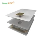 White PVC Plastic Fudan FM4428/4442 CHIP/SMART Cards For ID Card/Badge Printers