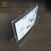 China Factory Cheap Clear Acrylic Calendar Stand Acrylic Desk Calendar Stand