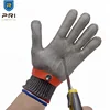 PRI Meat Animal Slaughter Food Grade Chain Mail Cut Resistant Cutting Stainless Iron Man puncture resistance Gloves