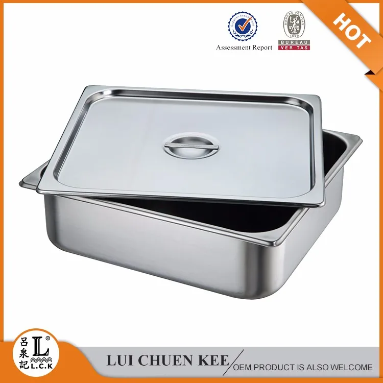 Competitive Price Customization Kitchen Stainless Steel Food Container Metal