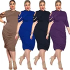 2019 High Quality Wholesale Plus Size Clothing Dress OEM Plus Size Women Dress