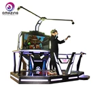 VR Standing Platform 9D Cinema Simulator/VR Shooting Arcade Game Machine With VR Glasses