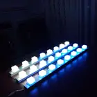 Disco bar night club decor programmable rgb led strip 30mm led dmx pixel strip rgb