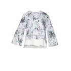 Hot Sale Islamic Clothing Fashion Design Muslimah Blouse Floral Double Layer Muslim Tops