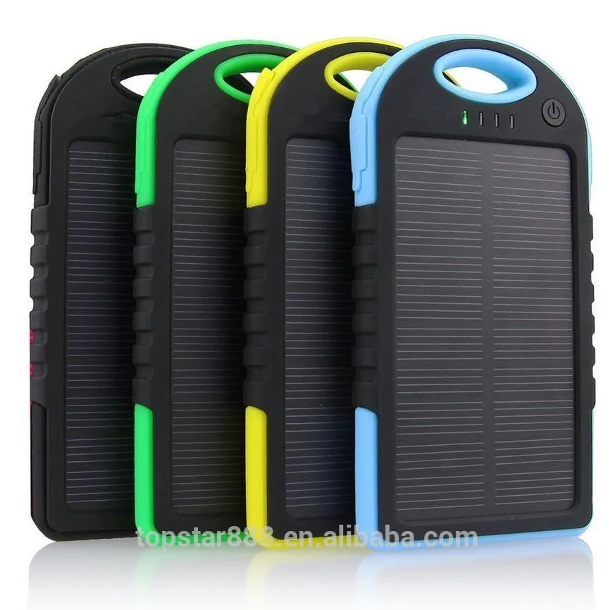 Promotional 10000mah Solar Mobile Charger Power Bank with Customized Logo Outdoor Power Supply - ANKUX.COM