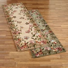 Antique orange and red runner rug, runner carpet for modern classic home decor