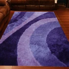 new design polyester viscose silk shaggy carpet rug