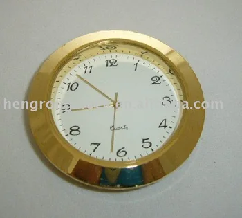 mini gift desk 50mm quartz clock insert japan movement watch