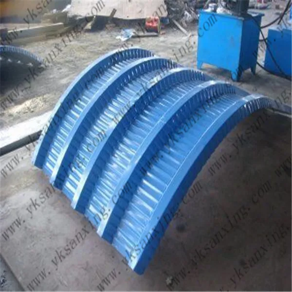 galvanized roofing sheet roll forming machine seamer seaming