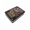rectangular DVD/CD tin box/DVD metal tin can