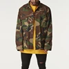 New style custom high quality xxxl fancy camo man twill jacket bulk wholesale price