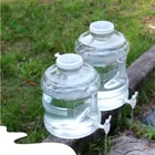 10L 15L Portable Plastic PC Material Outdoor Camping Water Bottle 5 Gallon Square Round Pail