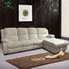 Natural And Comfortable Corner Leather Sofa With Recliners,Living Room Furnitures Leather Corner Recliner Sofa Cum Bed