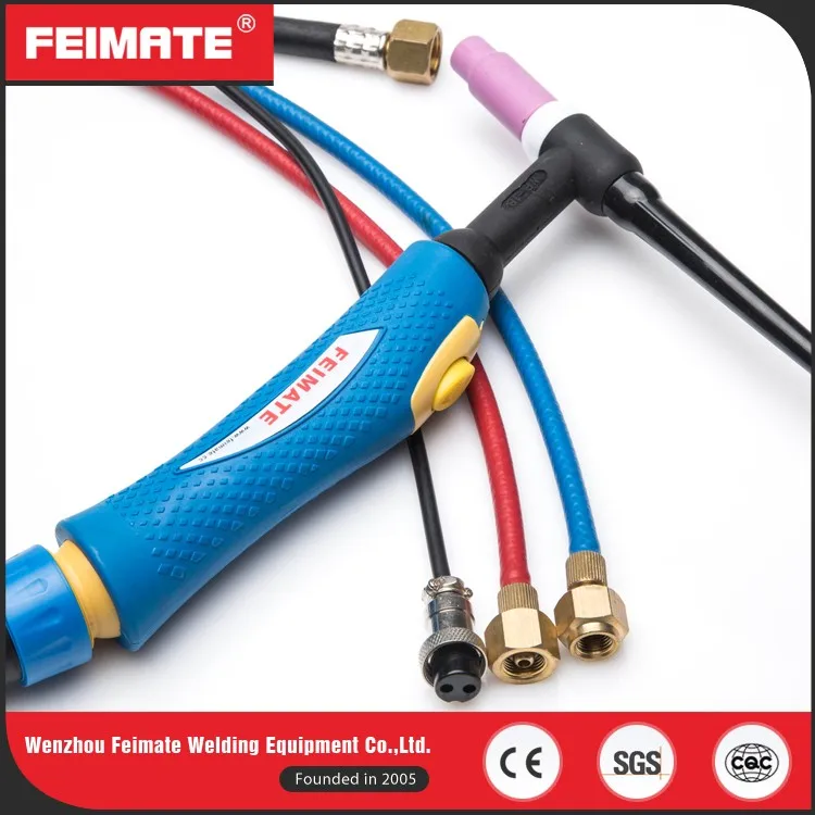 Feimate New Type Wp Water Cooled Argon Arc Welding Guns Tig Torches