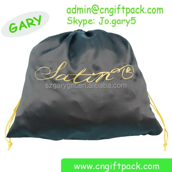 9x12 gift bag silver satin jewelry gift drawstring bag