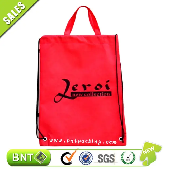 non woven drawstring bags ,cheap gift drawstring backpack bag