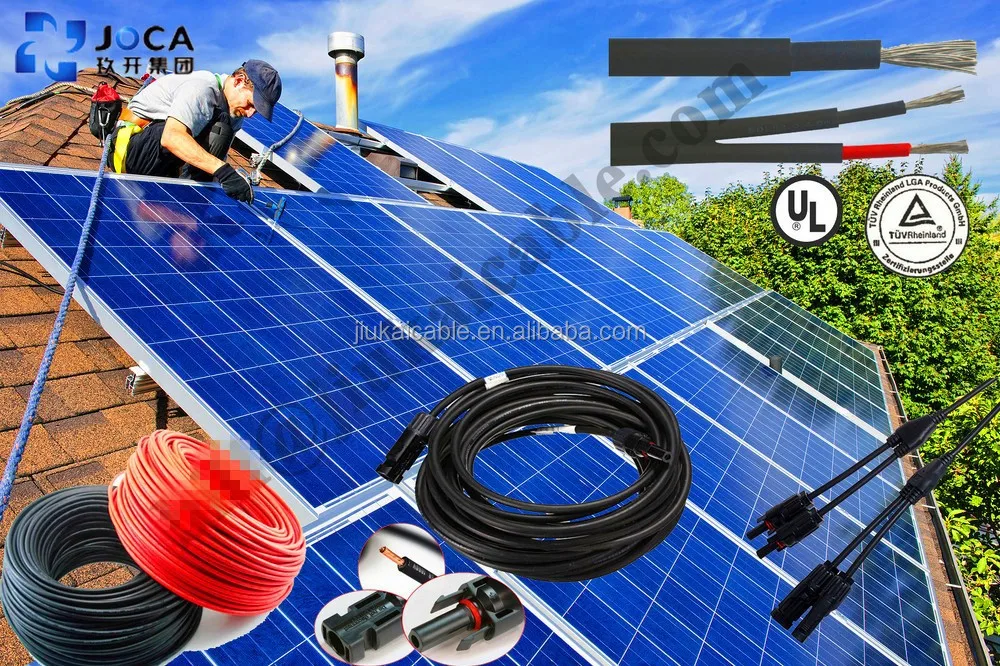 Small Od 4mm Dc Solar Cable For Nsw Vic Qld Solar Pv Home 