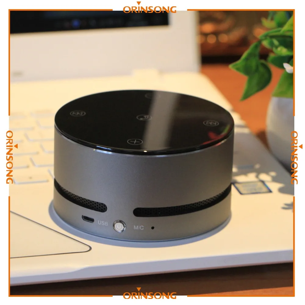 oem mini wireless led bluetooth speaker High Quality Fabric Hands Free Mini outdoor Bluetooth Speaker for phone - ANKUX Tech Co., Ltd