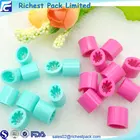 Custom colors slide Lock one way plastic snap lock wristbands
