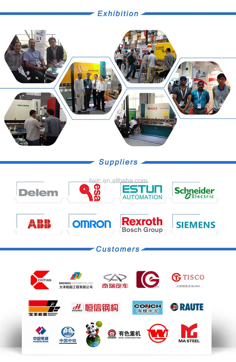 automatic  hydraulic metal sheet bending machine