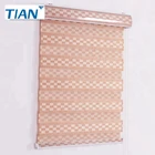 High Quality Semi-black Zebra Blinds Pure Color Window Coverings