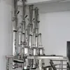 Juice processing falling film evaporator vacuum concentrated process