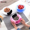 2017 hottest trending square storage container Food safe plastic snack cereal storage box with good quality