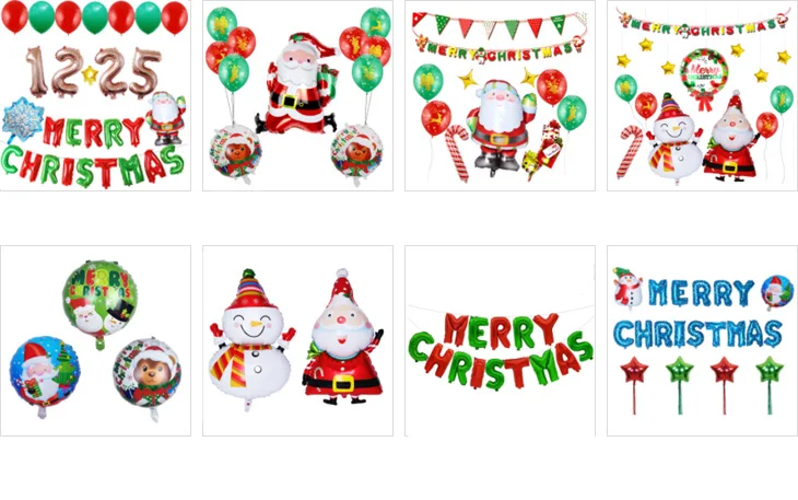 santa merry christmas letter banner triangle flag