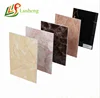 2019 plastic wall covering 3d decorative wall panels uv marble wall board