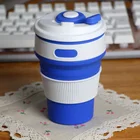 High Quality Silicone Pigment Camping Cup Reusable Filter
