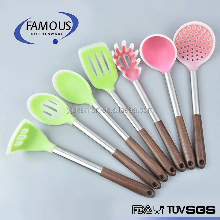 kitchen tools silicone spaghetti pasta fork - noodle serving