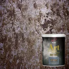 Digital interior wall shining gold art texture paint