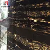 Sale Price Universal Portoro Black And Gold Marble Promotional Floor Silver Tiles For Interior Decoration