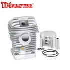 MS250 chain saw spare parts cylinder piston 42.5mm