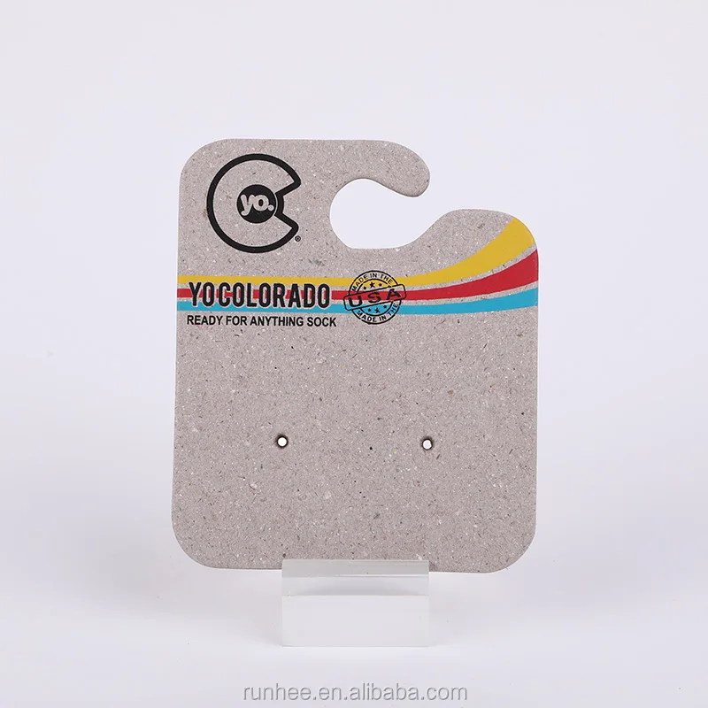 Moisture Proof Coated Paper Hangers Offset Printing Customized Packaging Solutions