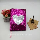A5 sequin glitter notebook with hardcover