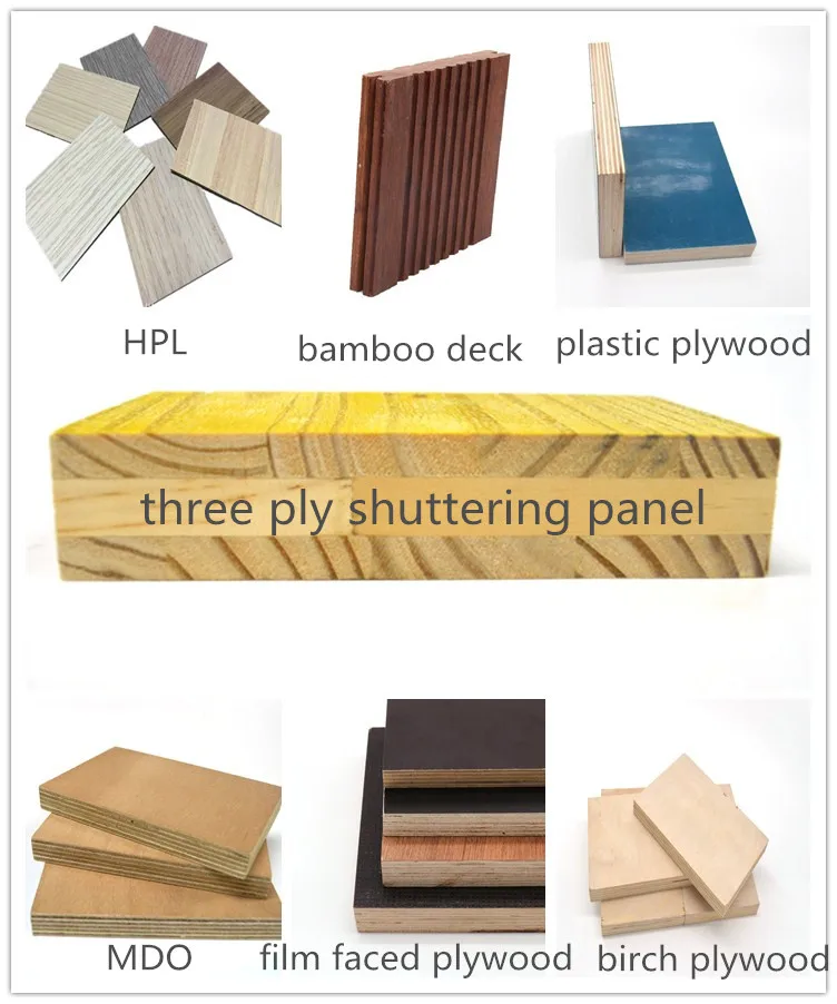 High Quality Non-slip 18mm Marine Plywood For Trailer