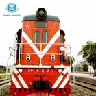 Train and railway transportation from China to Moscow Vorsino